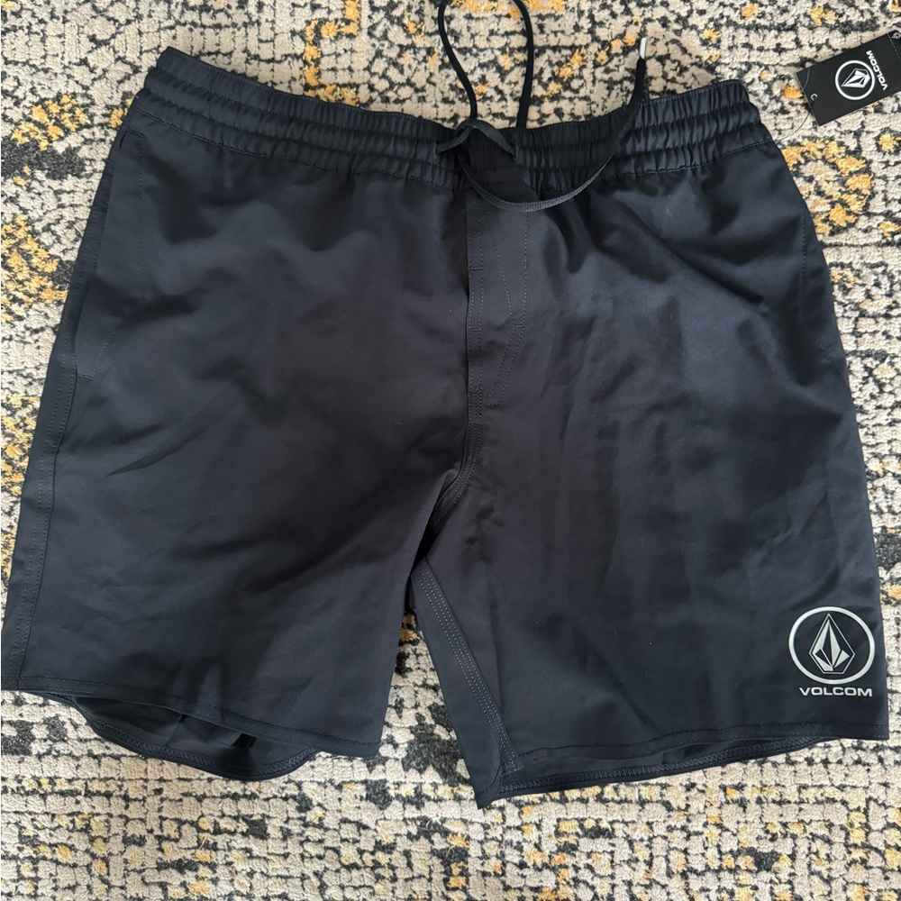Brand new black volcom manic shorts size medium.